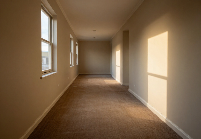 Restored living room in North Parramatta home after flood damage repair